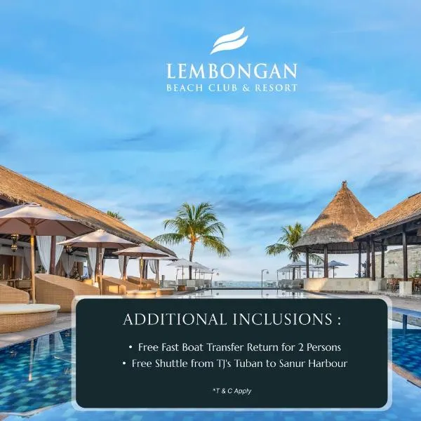 Lembongan Beach Club & Resort, hotel en Nusa Lembongan