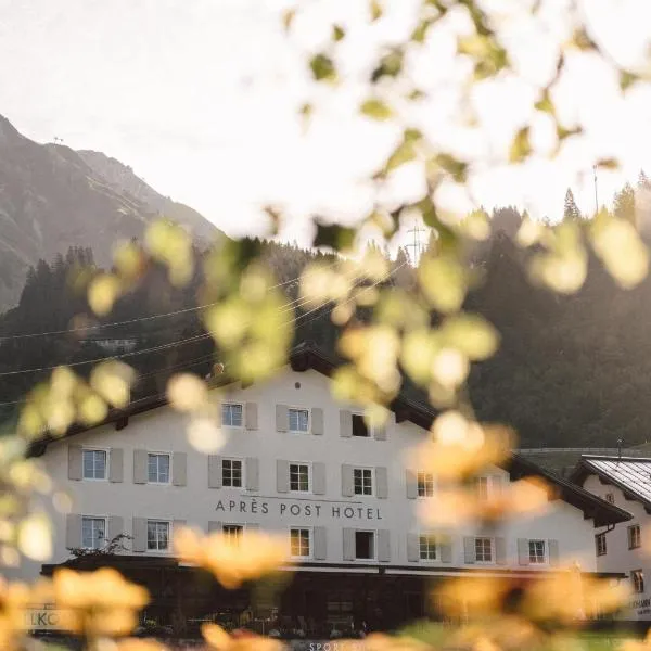 Après Post Hotel, hotel v destinaci Stuben am Arlberg