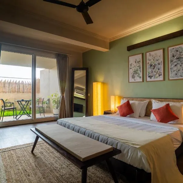 Kssemya, hotel a Mandrem