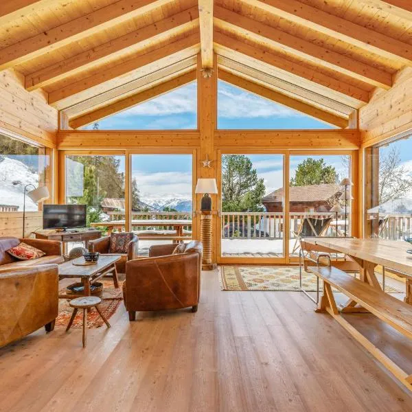 Chalet Magrappe, accès direct à la piste des Mayens de Veysonnaz, hotel a Veysonnaz