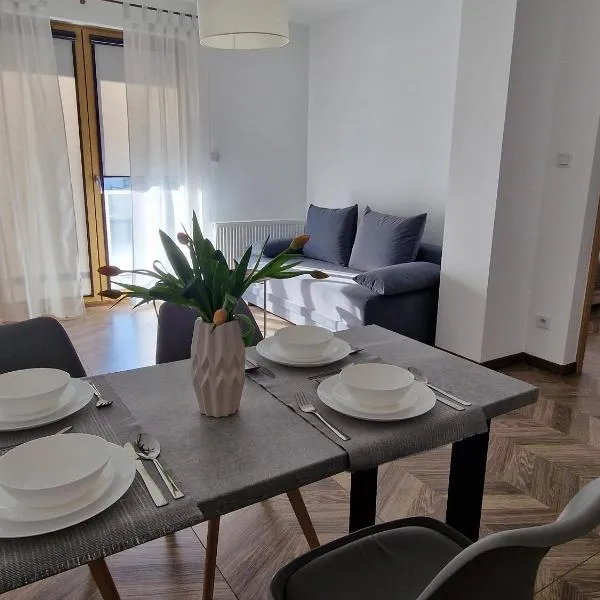 Apartament Jagiełły Park Olsztynek, hotel v destinaci Olsztynek