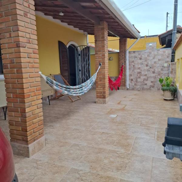 Cantinho aconchegante da Família Moreira na Praia das Palmeiras