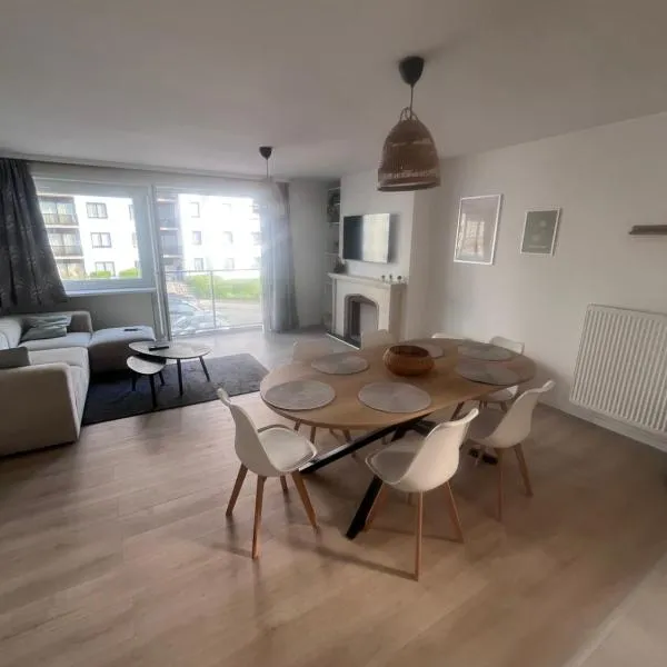 appartement 101 place Léopold 1er à la panne à 100m de la plage, hotel v destinaci De Panne
