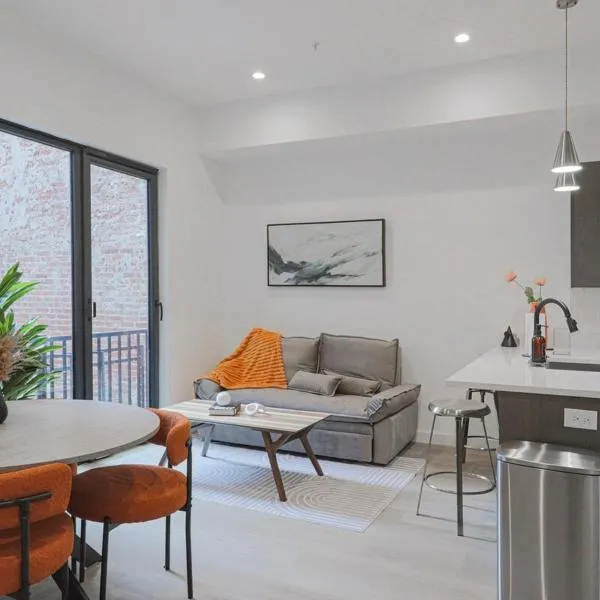 Unit 4 Studio Queen plus Sofa Bed DC Convention Centre, hotel ve Washingtonu