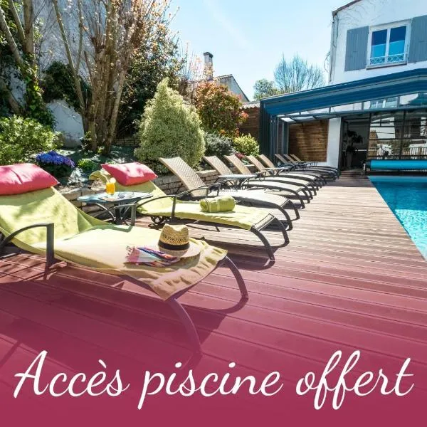 Hôtel de La Marée - Face à l'océan - Ile de Ré – hotel w mieście Rivedoux-Plage