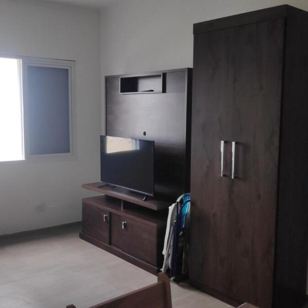 Praia Grande - De frente para o mar para casais - Oceanfront apartment for couples - Foto 5