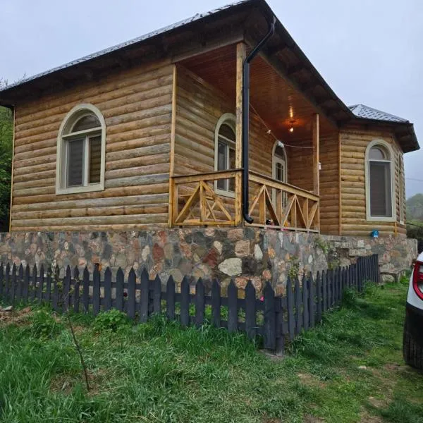 Shahdag wood house, hotel v destinaci Qusar