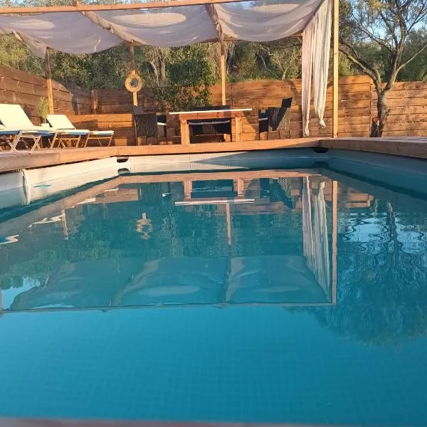 Villa Thanos, hotel v destinaci Marathias