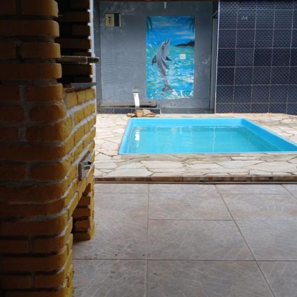 Casa para temporada com piscina