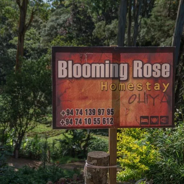 Blooming Rose Homestay, hôtel à Ohiya
