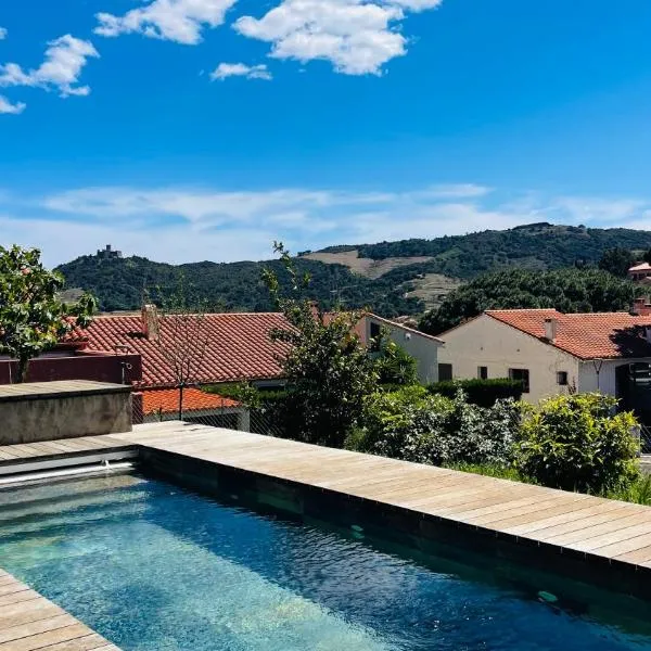 3 pièces avec piscine privative, hotel sa Collioure