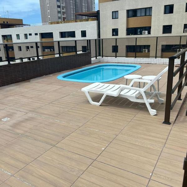 Flat em João Pessoa - Apartamento em Lírios do Cabo Branco - João Pessoa - Foto 4