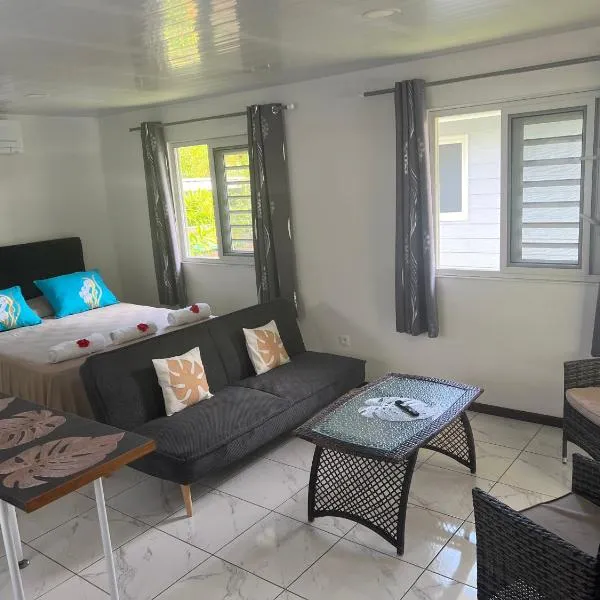 Fare Rau - Beau Bungalow Moorea, hotel en Moorea