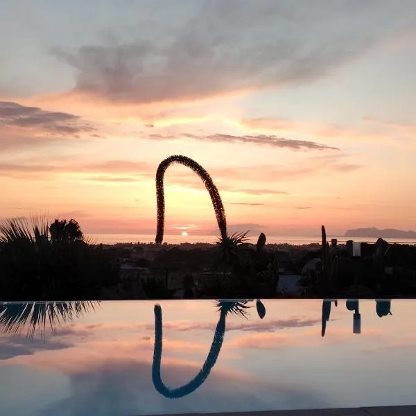 Villa Kalòn Sicily with private pool sea view, hotel in Marsala