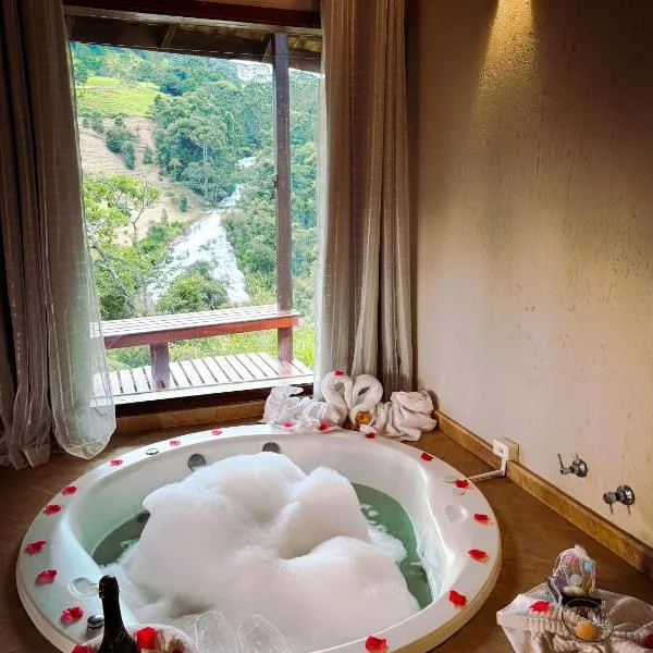 Pousada Espelho Dagua, hótel í Gonçalves