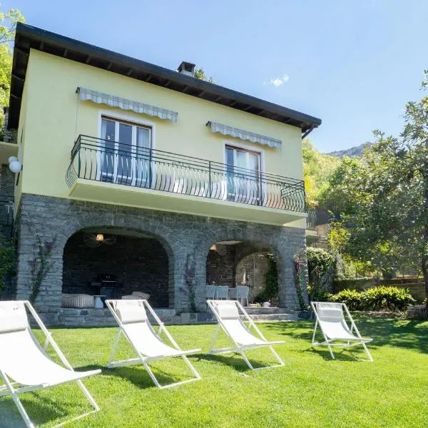 Casa di Lou - Panoramic villa in Perledo, hotel en Perledo