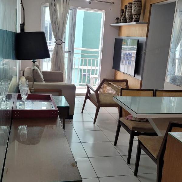 Apartamento Mobiliado com três quartos