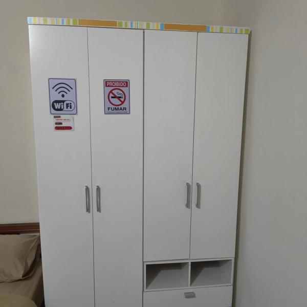 Quarto individual privado mobiliado
