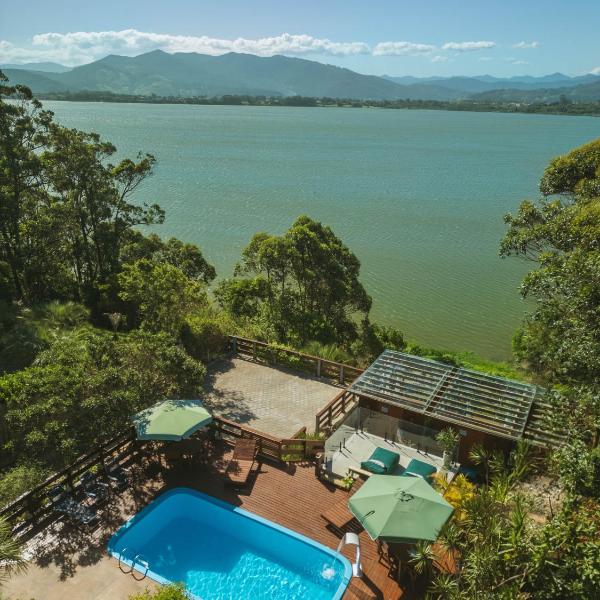 Recanto Lagoa - Casas Completas à Beira da Lagoa com Piscina Aquecida, Jacuzzi Privativa e Mesa de Sinuca e Ping-pong, etc - Foto 3