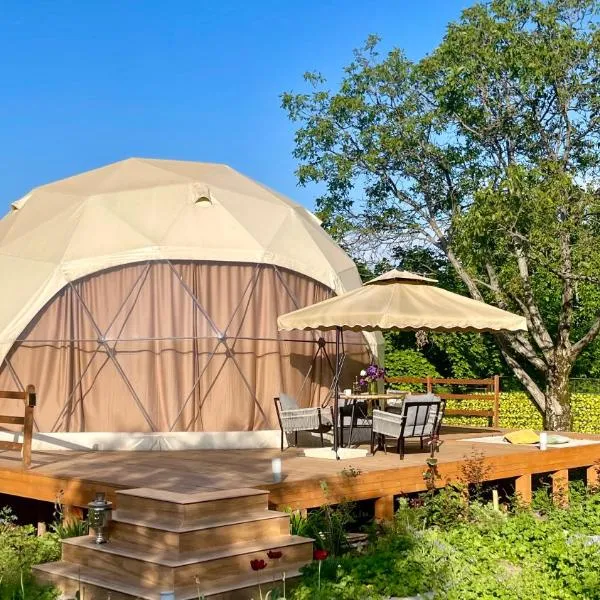 Alachiq Glamphouse, hotel v destinaci İsmayıllı