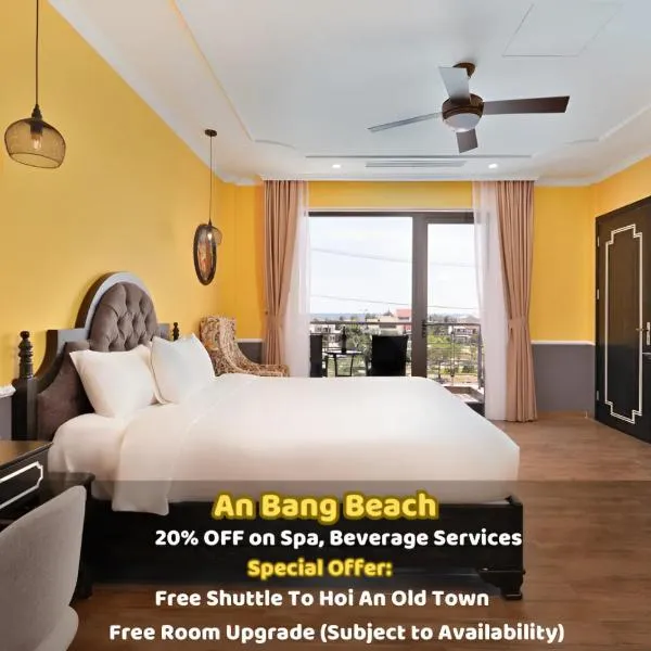 JM Hoi An Beach Hotel - Free Shuttle Car To Old Town, מלון בAn Bàn