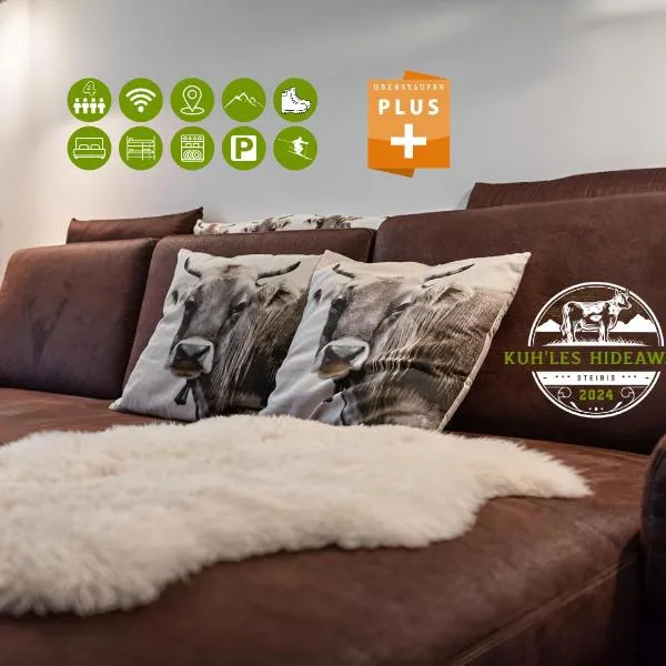 KUH'les Hideaway Steibis 3-Zimmer Ferienwohnung 55 m², hotel a Oberstaufen