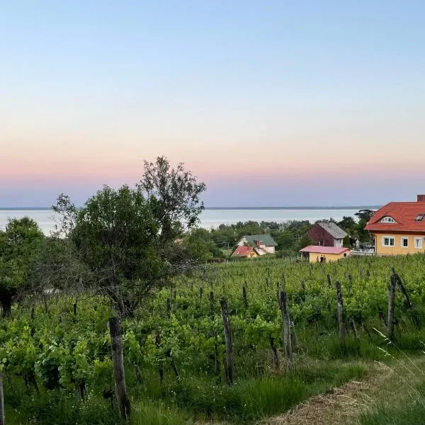 Villa Bellevue, готель у місті Балатондьєрек
