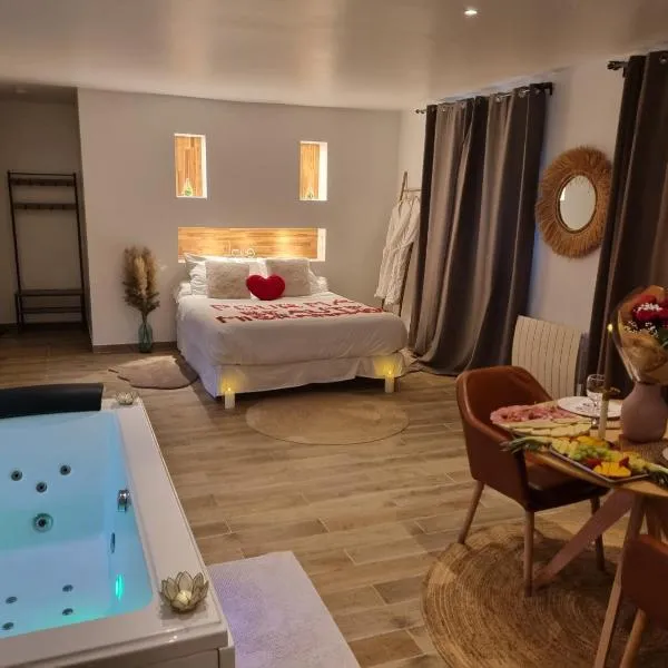 Loft de luxe avec Spa privatif calme et bien-être à 2 pas de Paris, hotel in Saint-Prix