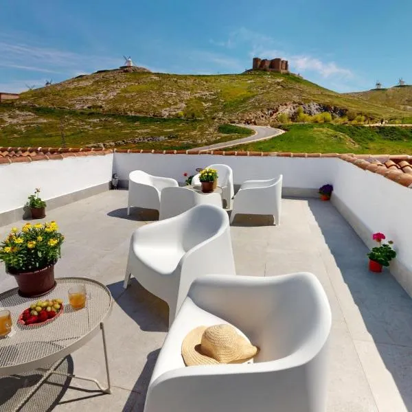 Apartamentos Consuegra frente a los molinos, hotel en Consuegra