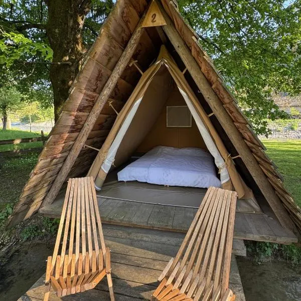 Kamp na Otoku - Ljubno ob Savinji, hotel v destinaci Ljubno