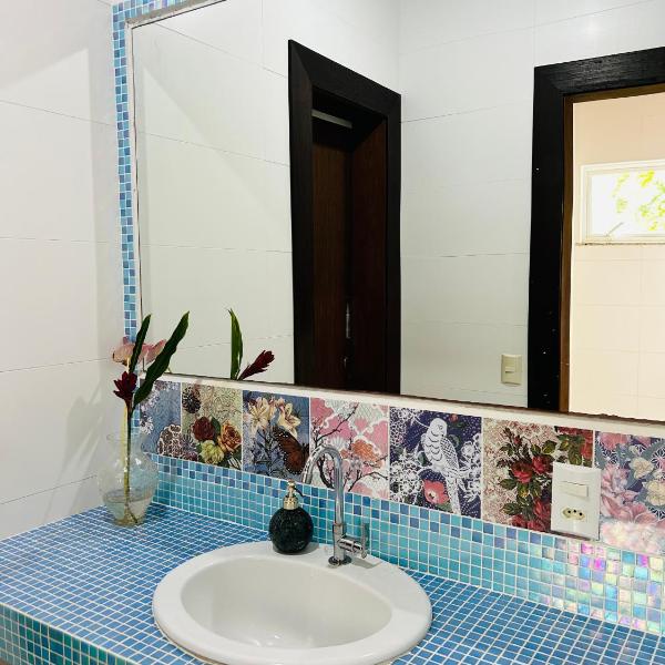 Quarto em casa de praia com estacionamento - Foto 3
