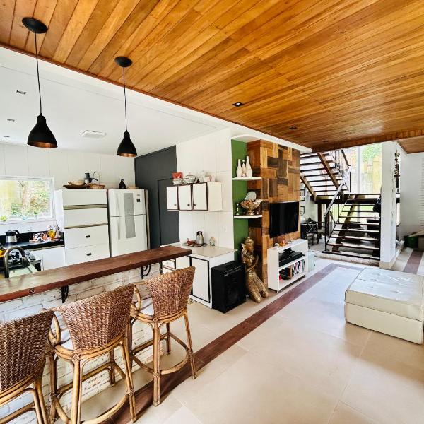 Quarto em casa de praia com estacionamento - Foto 4