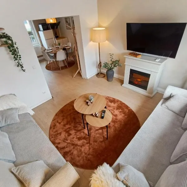 Lunaria Living I VW Tor 17 - Gemütlich - Home Office - Zentral - Parkplatz, hótel í Wolfsburg