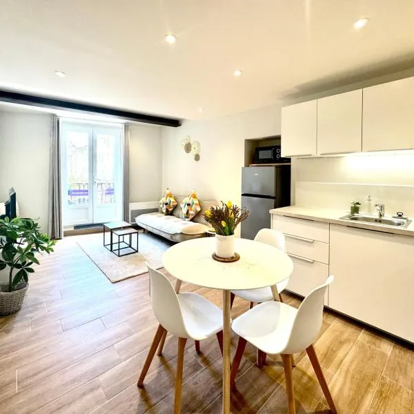 Le Cosy Bruey - Appartement Confort avec Balcon - Centre-Ville, hotel v Orange