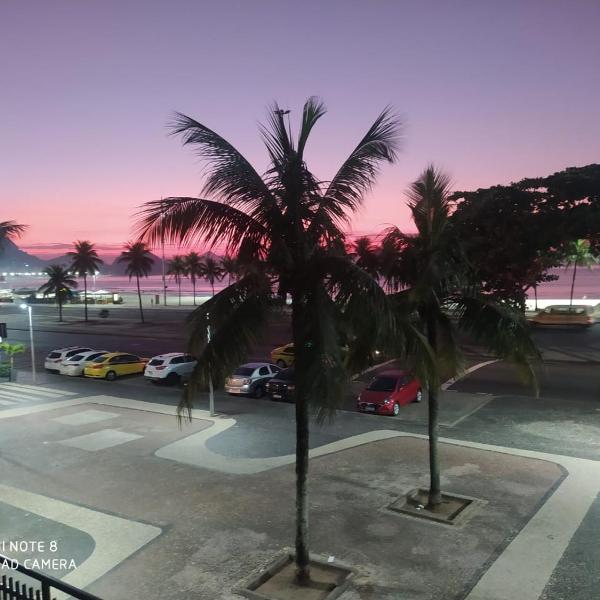Apartamento vista frontal praia copacabana