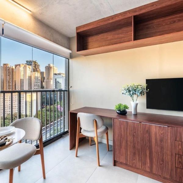 BHaus VN Ueno Bela Vista - Vista Incrível 14o andar - Academia - Lavanderia - Coworking - Mini Mercado - Estacionamento pago no prédio - U1 - Foto 5