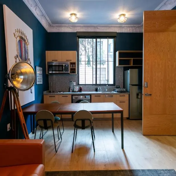 Chihuahua Boutique Centric Studio & Loft, hotel v destinaci Mexico City