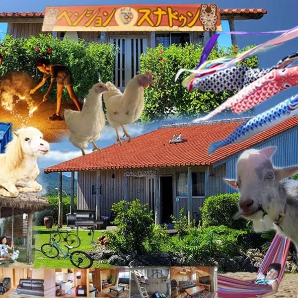 Pension Snadun, hotel v destinaci Ginoza