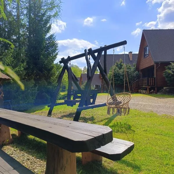 Domki Zacisze nad wodą, hotel u gradu Baligrod