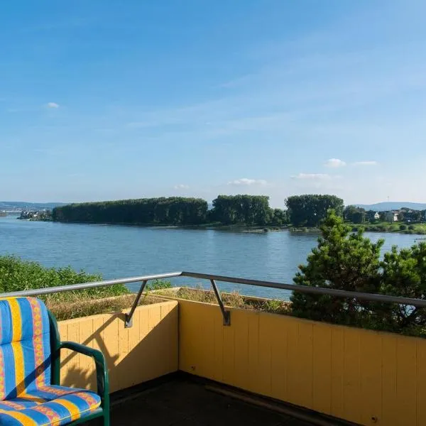 Ferienwohnung direkt am Rhein in Neuwied bei Koblenz, ξενοδοχείο σε Neuwied