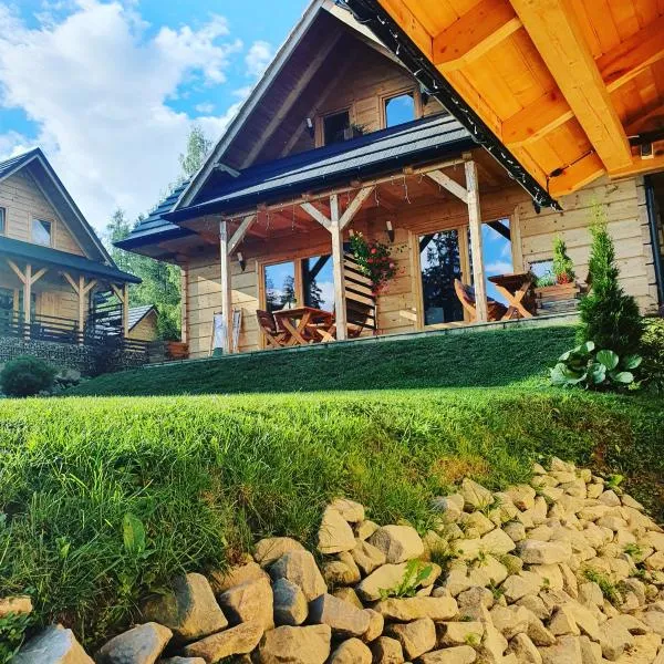 Domek w Borowikowym Zaciszu, hotell sihtkohas Falsztyn