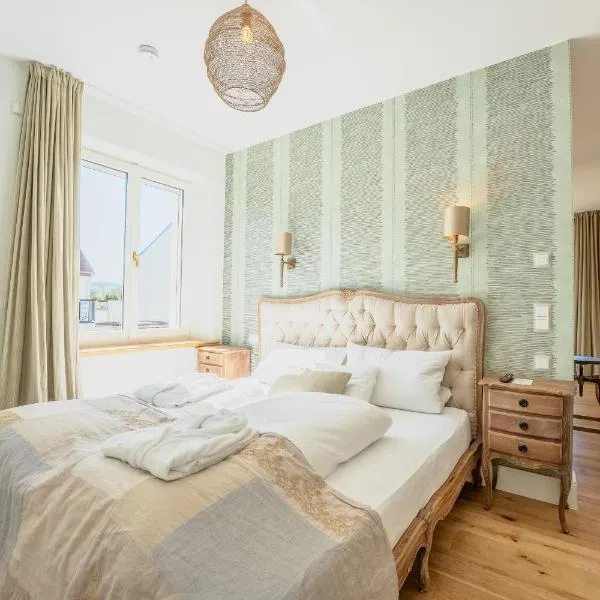 SCHLOSSBERG RESIDENCES - Betthupferl - Self Check-In Design Studios Aschaffenburg, hotel en Goldbach