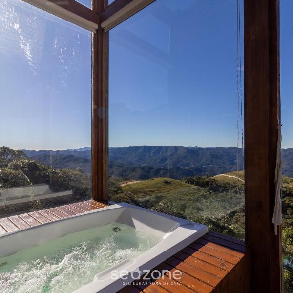 Cabana com vista panorâmica da Serra VST006