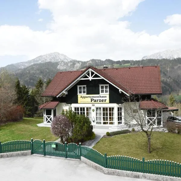 Appartementhaus Parzer、プルークガーンのホテル