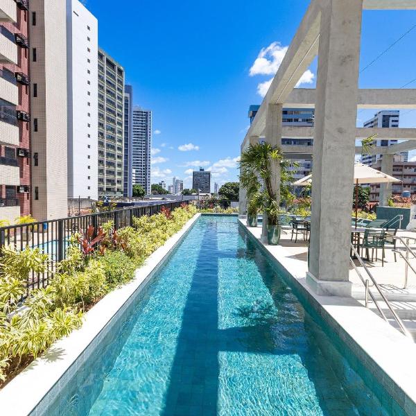 Tolive Riverside - Studios de Alto Padrão em Recife com Piscina Rooftop, Academia, Coworking, Lavanderia, Snack Bar, Playground e Pet Place by Carpediem - Foto 3