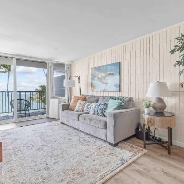 Condo on Beach with AC, hotel v destinaci Laie
