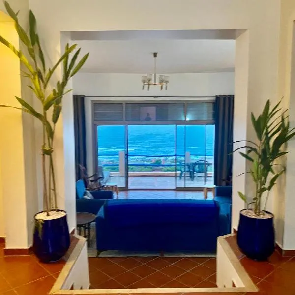 Grande villa vue sur la mer, hotell sihtkohas Rbat