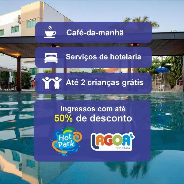 Hotel Morada do Sol, hotel v destinaci Caldas Novas