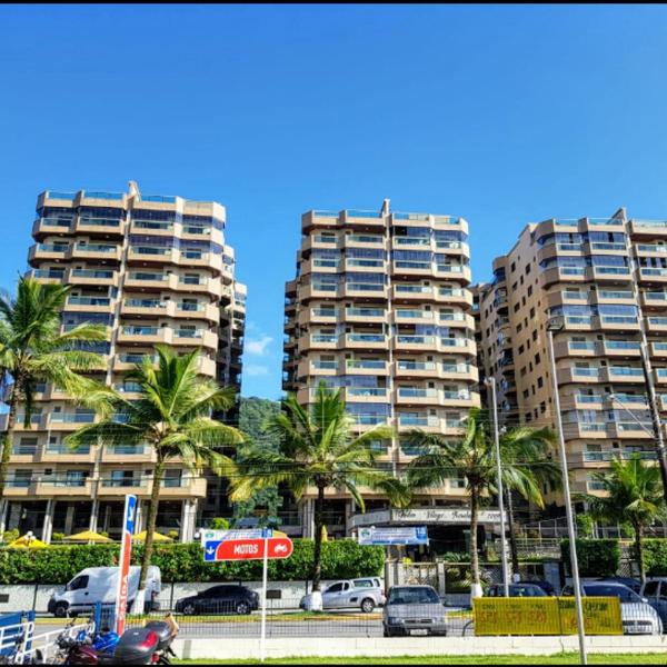 Apartamento T-44 com Vista para o Mar 50 metros da Praia Mongaguá Piscina Wi-Fi - Foto 2