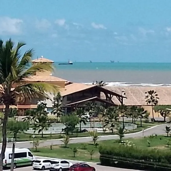 Pé na areia e vista mar, hotel en Barra dos Coqueiros